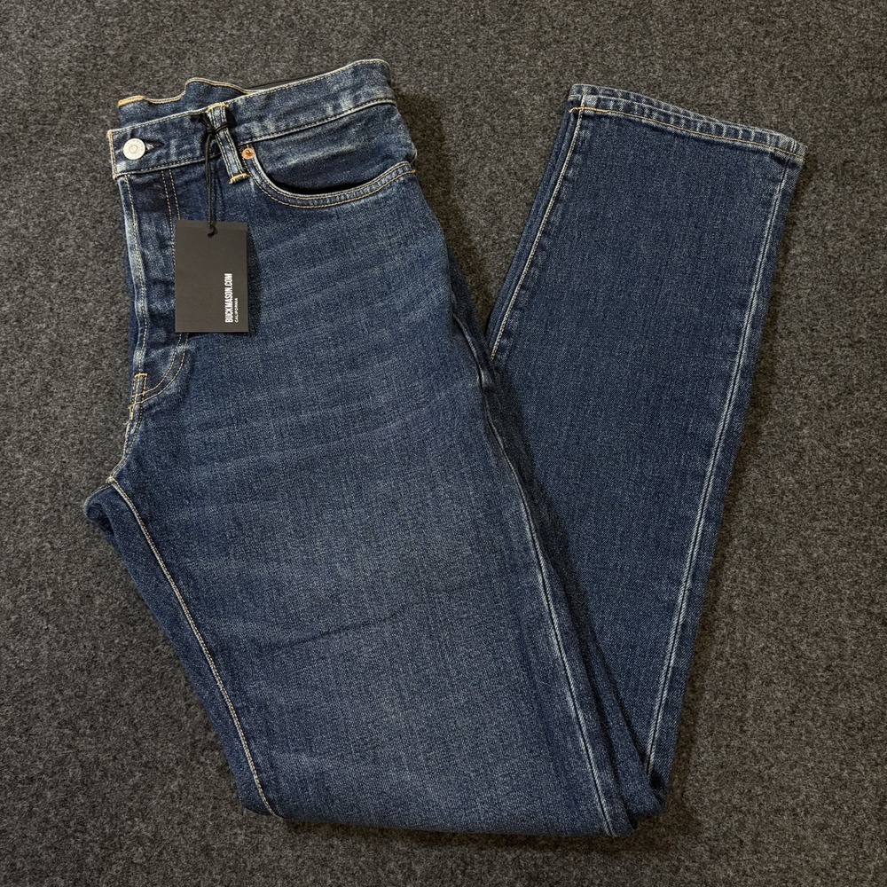 Buck Mason M001 Medium Wash Maverick Slim Jean Mens 34 NWT BM12101.242